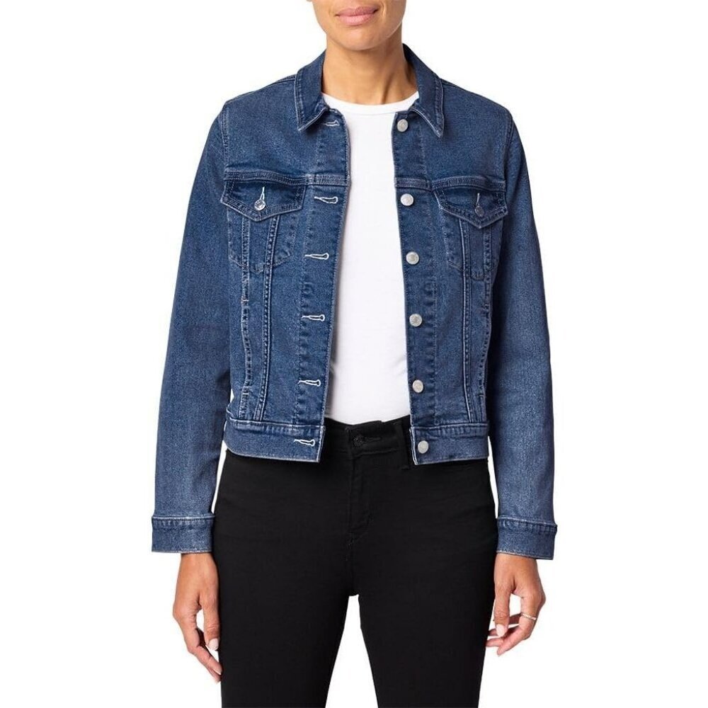 Women's Levi Strauss Signature Original Trucker Jacket Dark Horizon Denim Jacket
